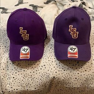 2 toddler LSU hats